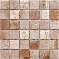 Мозаика из оникса Onice legno POL сетка 30,5x30,5см