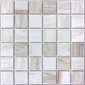 Мозаика из мрамора Nuvola Rosato POL сетка 30,5x30,5см