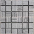 Мозаика из мрамора Marmara Grey POL сетка 30,5x30,5см