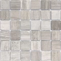 Мозаика из мрамора Travertino Silver MAT сетка 30,5x30,5см