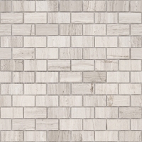 Мозаика из мрамора Travertino Silver POL 2348 сетка 29,8x29,8см
