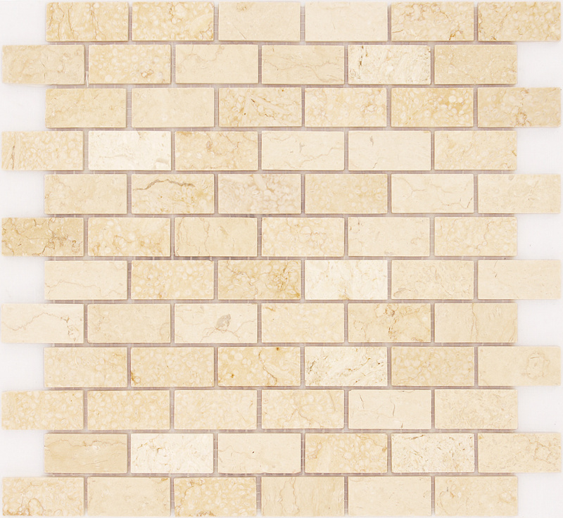 Мозаика из мрамора Botticino POL 2348 сетка 29,8x29,8см