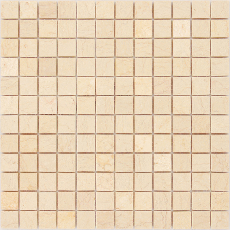 Мозаика из мрамора Botticino POL сетка 29,8x29,8см