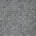 Мозаика из мрамора Nero Oriente MAT 15 сетка 30,5x30,5см