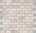 Мозаика из мрамора Travertino Silver MAT 2348 сетка 29,8x29,8см