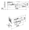 Декоративный камень Камелот-М 171 ТЕНЕРИФЕ 12х40см
