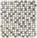 Мозаика из керамики и камня Bonaparte SMOKE 30х30см