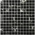 Стеклянная мозаика Bonaparte MIA BLACK (glossy) 30х30см