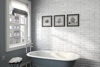 23085 Керамическая плитка EQUIPE CARRARA Carrara Metro 7,5x30см