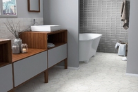 23081 Керамическая плитка EQUIPE CARRARA Carrara InMetro 7,5x15см