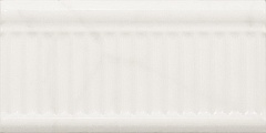23089 Керамическая плитка бордюр EQUIPE CARRARA Carrara Rex 7,5x15см