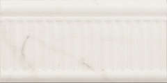 23090 Керамическая плитка бордюр EQUIPE CARRARA Carrara Rex Matt 7,5x15см