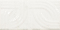 23091 Керамическая плитка Декор EQUIPE CARRARA Carrara Metropolis 7,5x15см