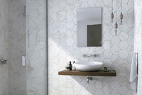 23101 Керамогранит EQUIPE CARRARA Hexagon Matt 17,5x20см