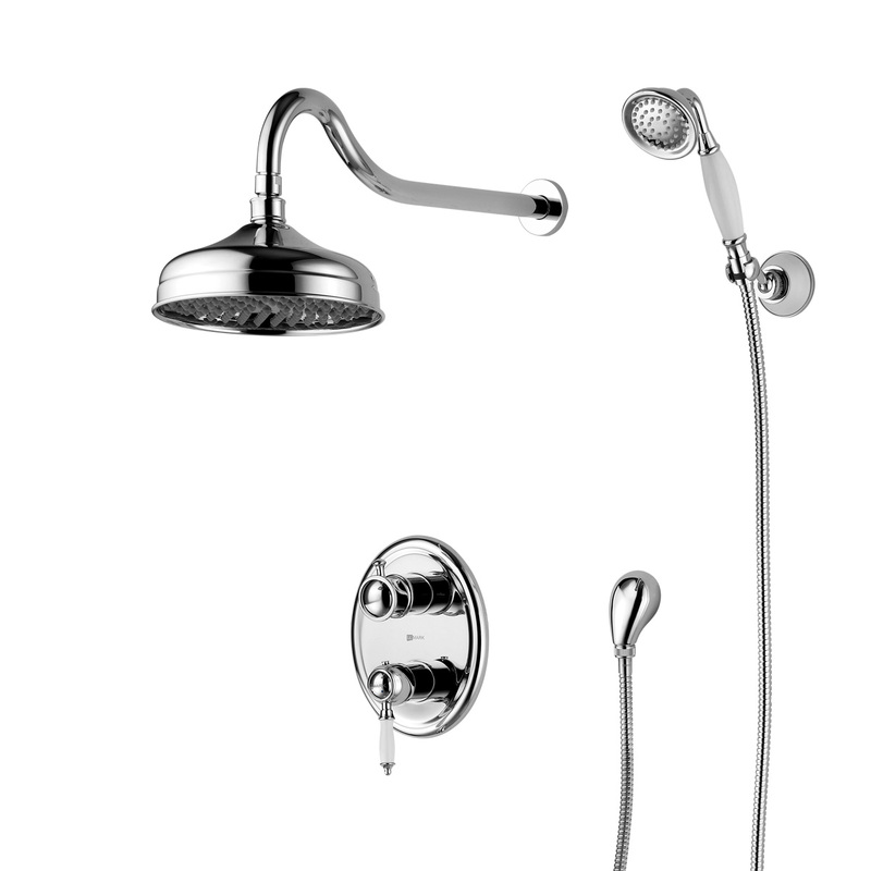 Душевой гарнитур Lemark Villa LM4829C, встраиваемый, хром
