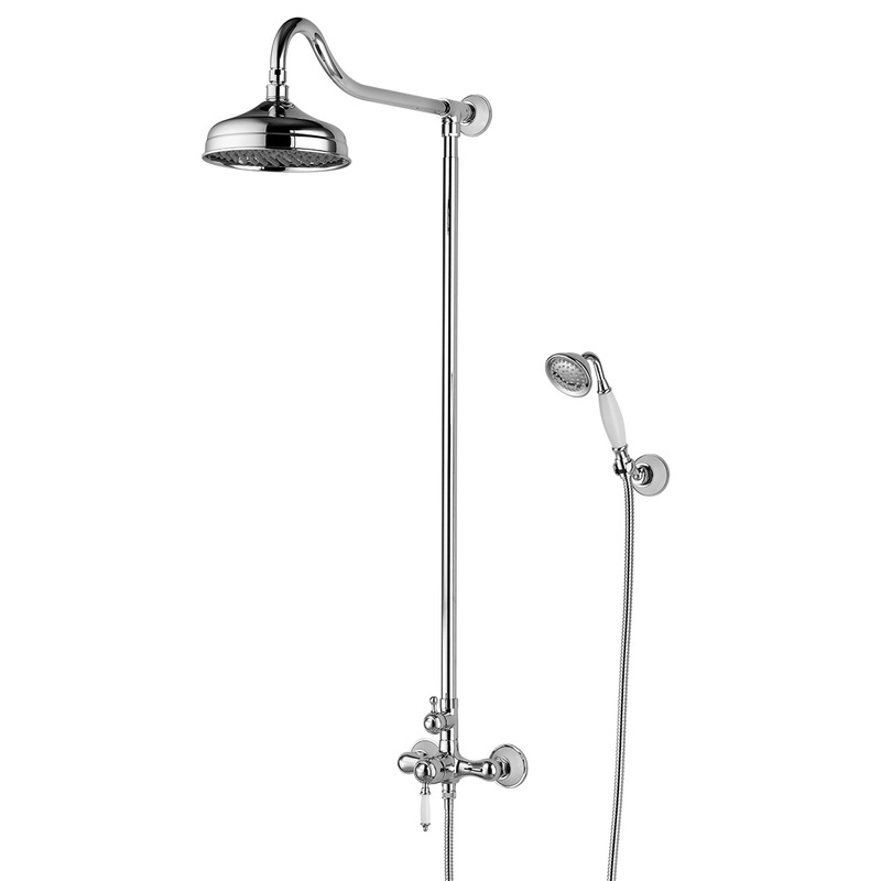 Душевой гарнитур Lemark Villa LM4860C, встраиваемый, хром