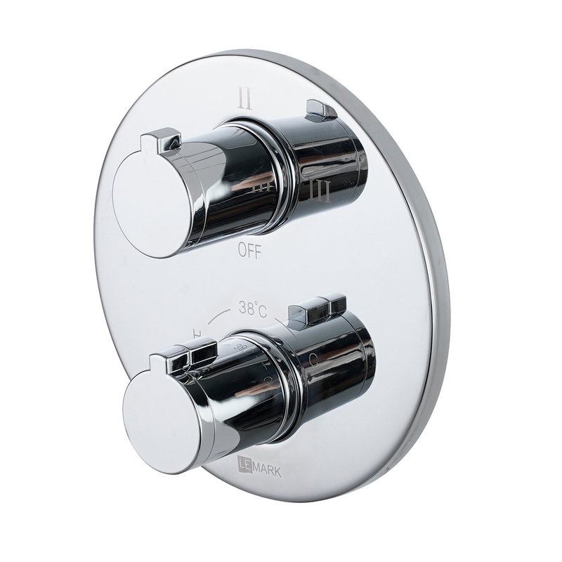 Смеситель для ванны и душа, встраиваемый Lemark Yeti LM7828C хром