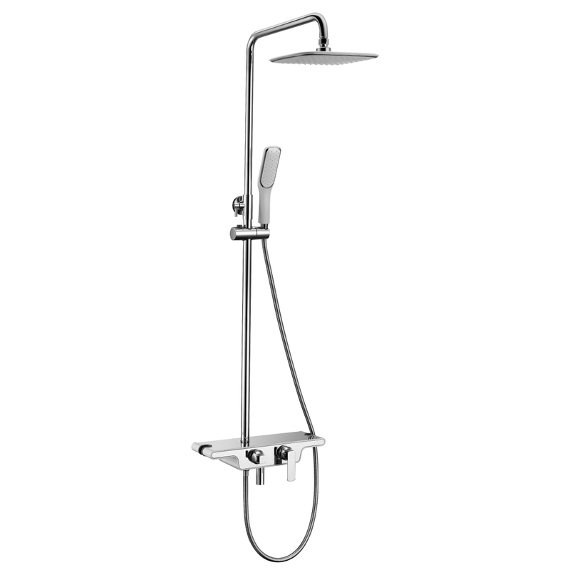 Душевой гарнитур Lemark Tropic LM7006С, встраиваемый, хром