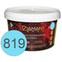 Полимерная затирка Диамант Star LVL.80 цвет 819 небесный (ведро 2кг)