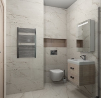 Керамогранит Imola THE ROOM CRE DL6 12 RM 60x120см (толщина 6,5мм) матовый